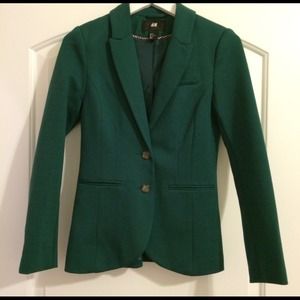 H&M Jackets & Coats - H&M Green Blazer H&M Jackets & Coats - H&M Green Blazer