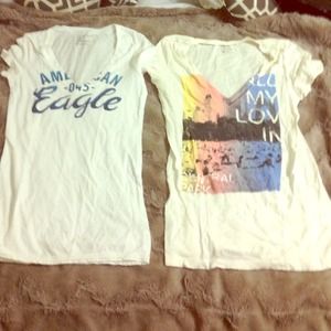 Bundle two american eagle tshirts