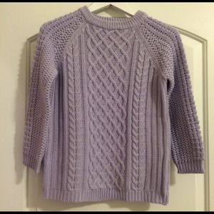 Zara Sweaters - Adorable Zara Purple Cable Knit Sweater Zara Sweaters - Adorable Zara Purple Cable Knit Sweater
