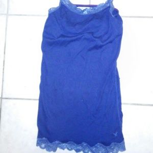 $5 if bundled- Blue American eagle cami