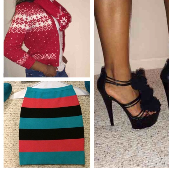 Bebe platform sandals⛔️BUNDLE⛔️