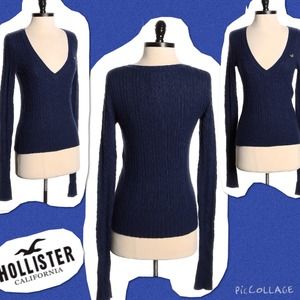NWT Blue Hollister Sweater