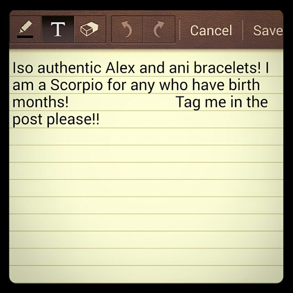 Iso authentic Alex and ani bracelets