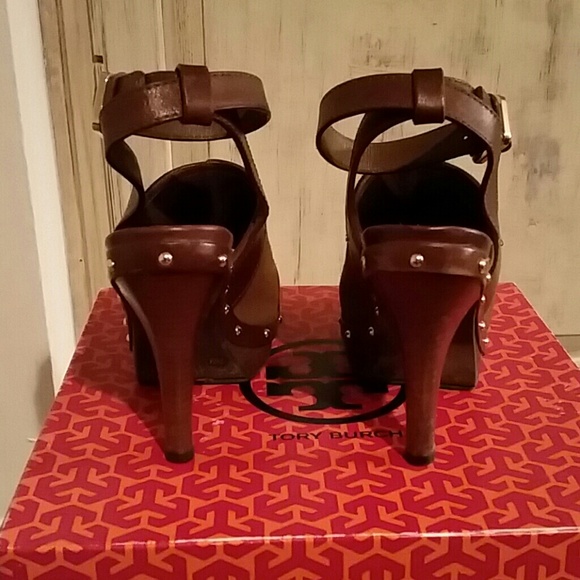 Tory Burch Bilson Suede and Vegan leather platform - Picture 2 of 4