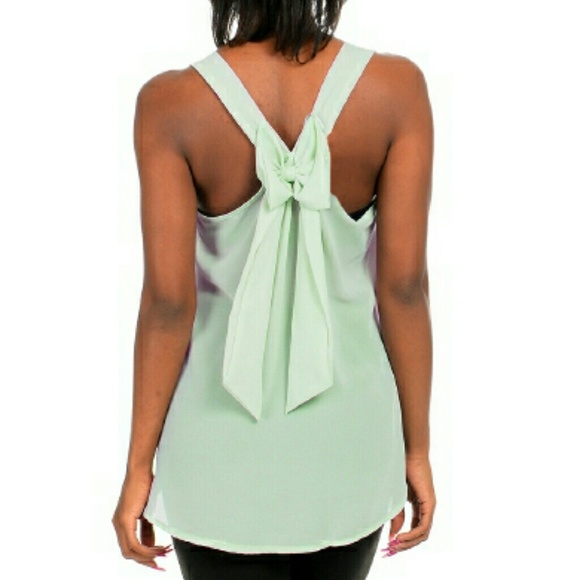 Tops - Bow back top