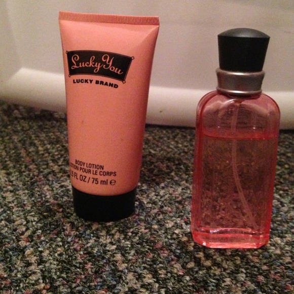 Lucky You perfume and lotion