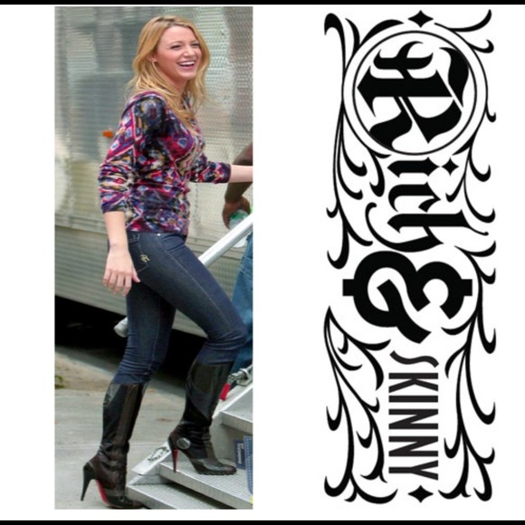 🚫SOLD🚫Exact👆RICH & SKINNY Sleek skinny jeans 25