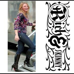 🚫SOLD🚫Exact👆RICH & SKINNY Sleek skinny jeans 25