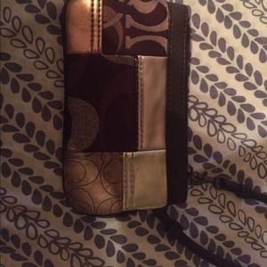 Coach wristlet