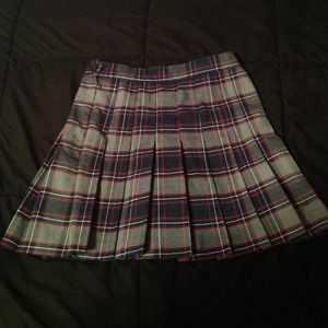 American Apparel Plaid Tennis Skirt