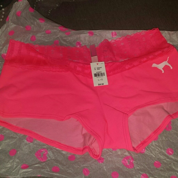 Bundle Neon Pink Cheeky and Thong Panties