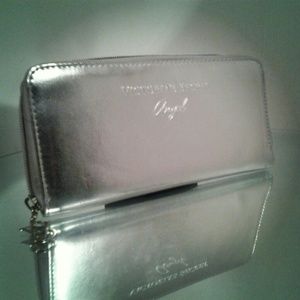 VS Angel silver clutch