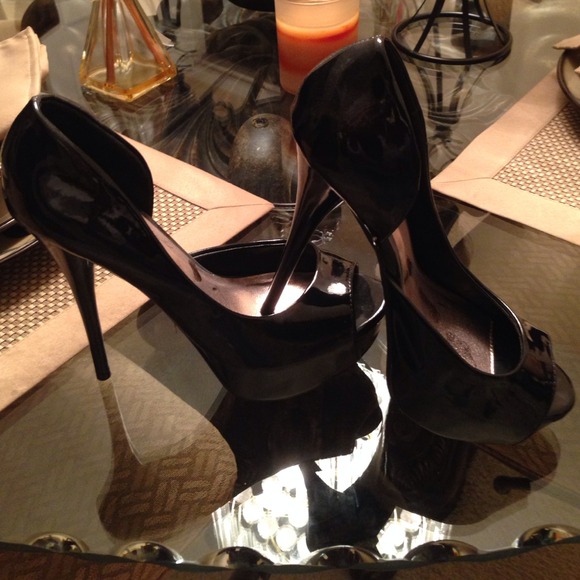 Sexy Black Charlotte Russe Heels