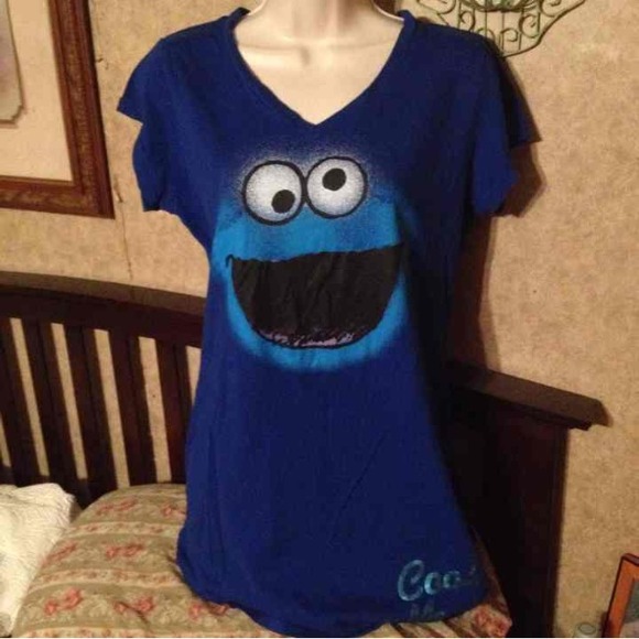SESAME STREET COOKIE MONSTER TEE