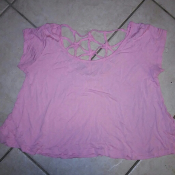 $7 if bundled- Daisy back crop top