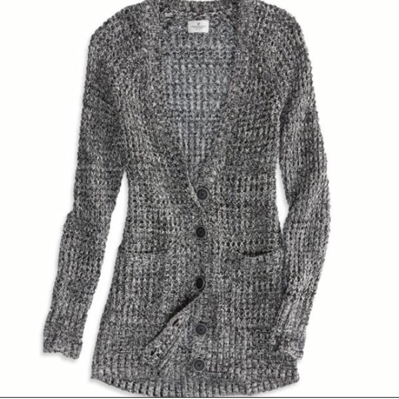 HOLD American Eagle Grey Cardigan