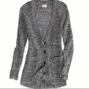 HOLD American Eagle Grey Cardigan