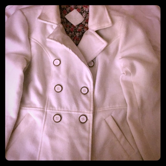 Women white coat