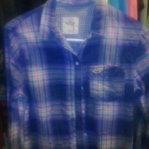 Hollister button down extra small