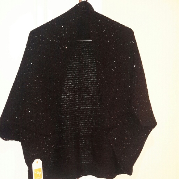 Shine Cocoon Shrug  in Black *NWT* - Picture 1 of 2