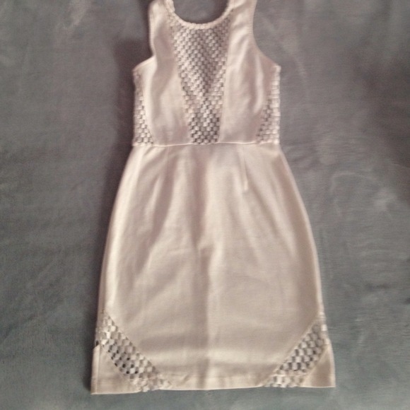 Nasty Gal ...Sexy mini white dress ...wore Once!!