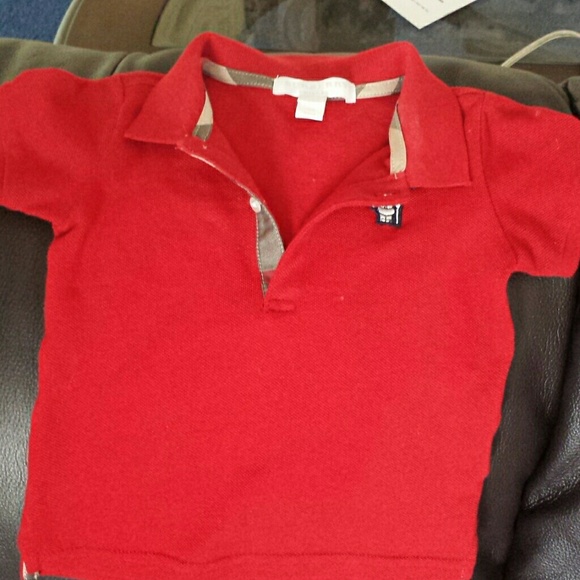 Authentic Burberry polo 6moths Baby Boy..