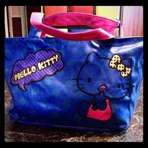 Hello Kitty pop art comic handbag