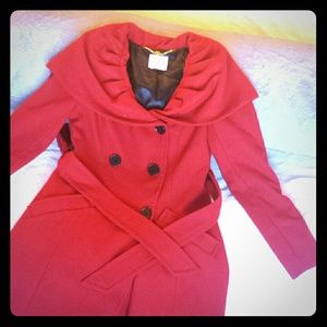 Size Extra Small Red Bebe Coat