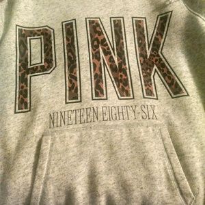 VS pink hoodie