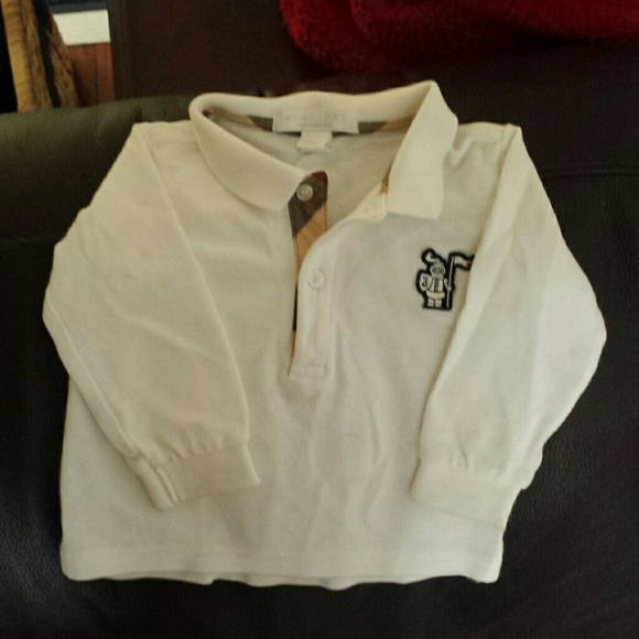 Authentic burberry polo boys 9 months