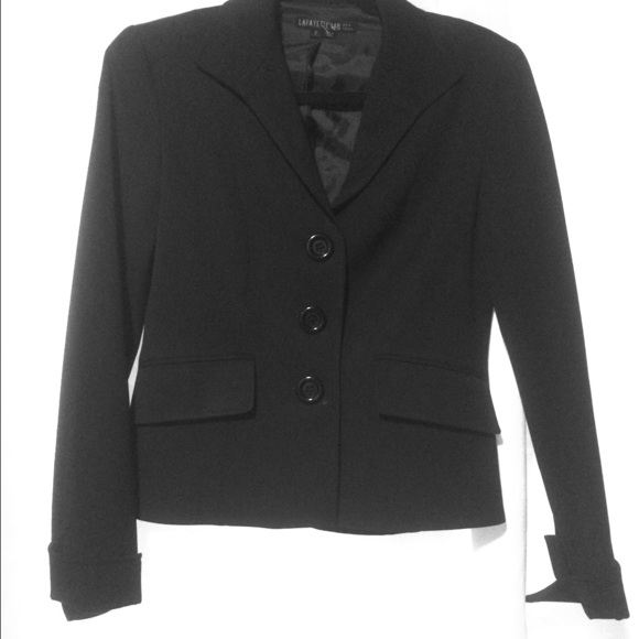 Lafayette 148 Black Blazer