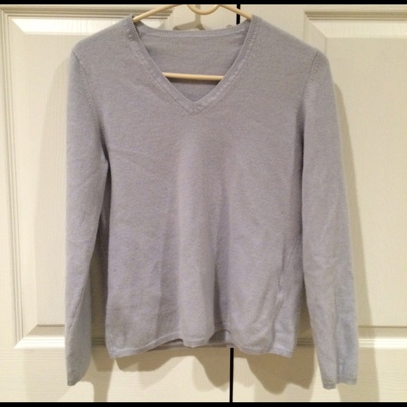 Light Blue Cashmere Sweater