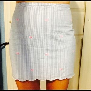 Vineyard Vines Seersucker Skirt
