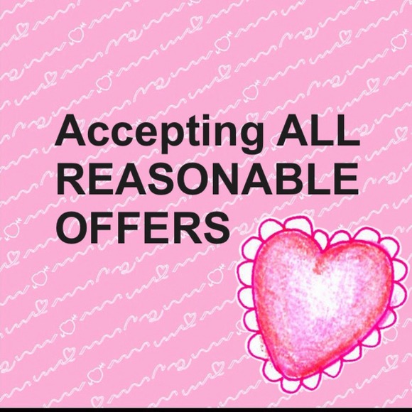 Accepting ALL reasonable offer