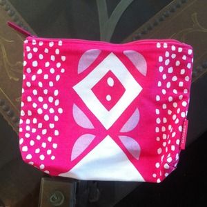 Tribal Print Fabric Clutch Bag