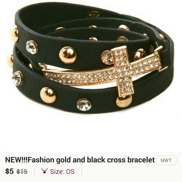 New Fashion Cross bracelet ONLY 1 LEFT!!!