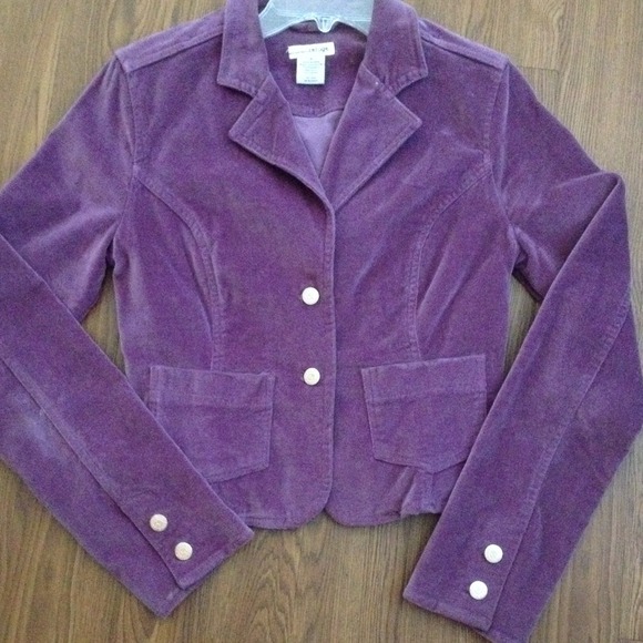 Purple blazer