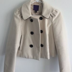 White Forever 21 Coat