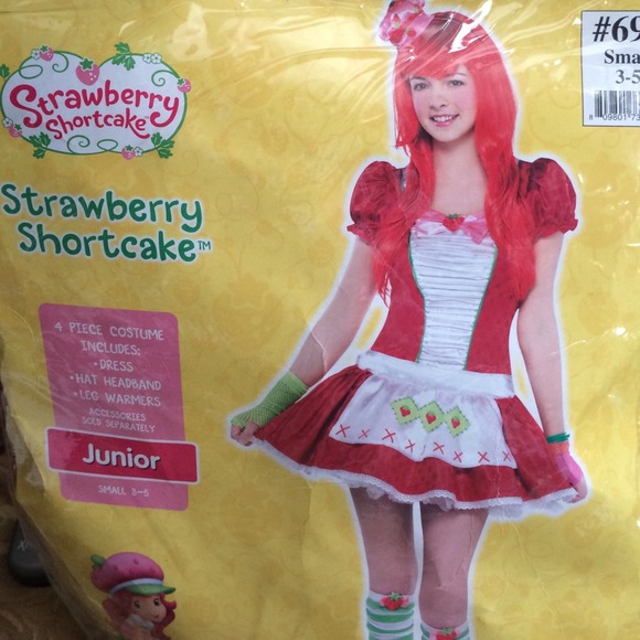 Strawberry shortcake costume