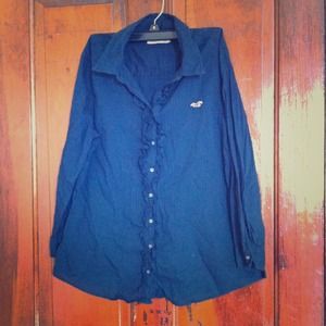 Hollister dress blouse