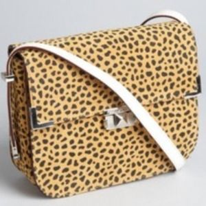 NWOT Rebecca Minkoff Leopard cross body bag