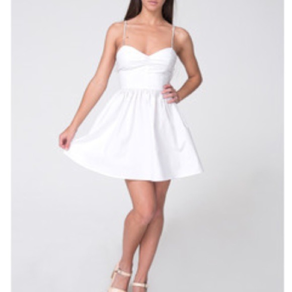 American Apparel Tie Back Dress