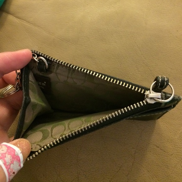 Coach key chain coin purse - Picture 2 of 3