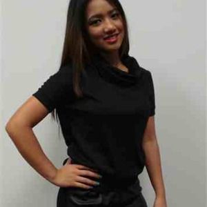 Black Cow Neck Top (NWOT)