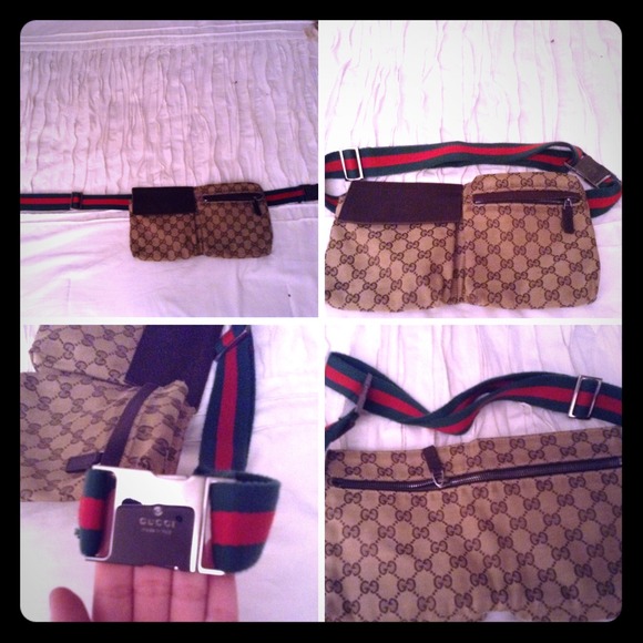 Authentic Classic Gucci waist bag brown 🔥🔥