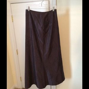 Formal Ann Taylor deep purple skirt
