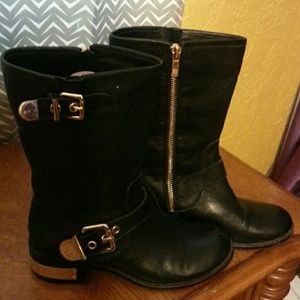 Vince camuto leather boots
