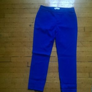 Gap slim cropped royal blue pants!
