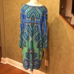 Patterned Dress.