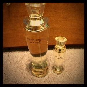 Dream Angels Heavenly Perfume LARGE AND SAMPLE!!